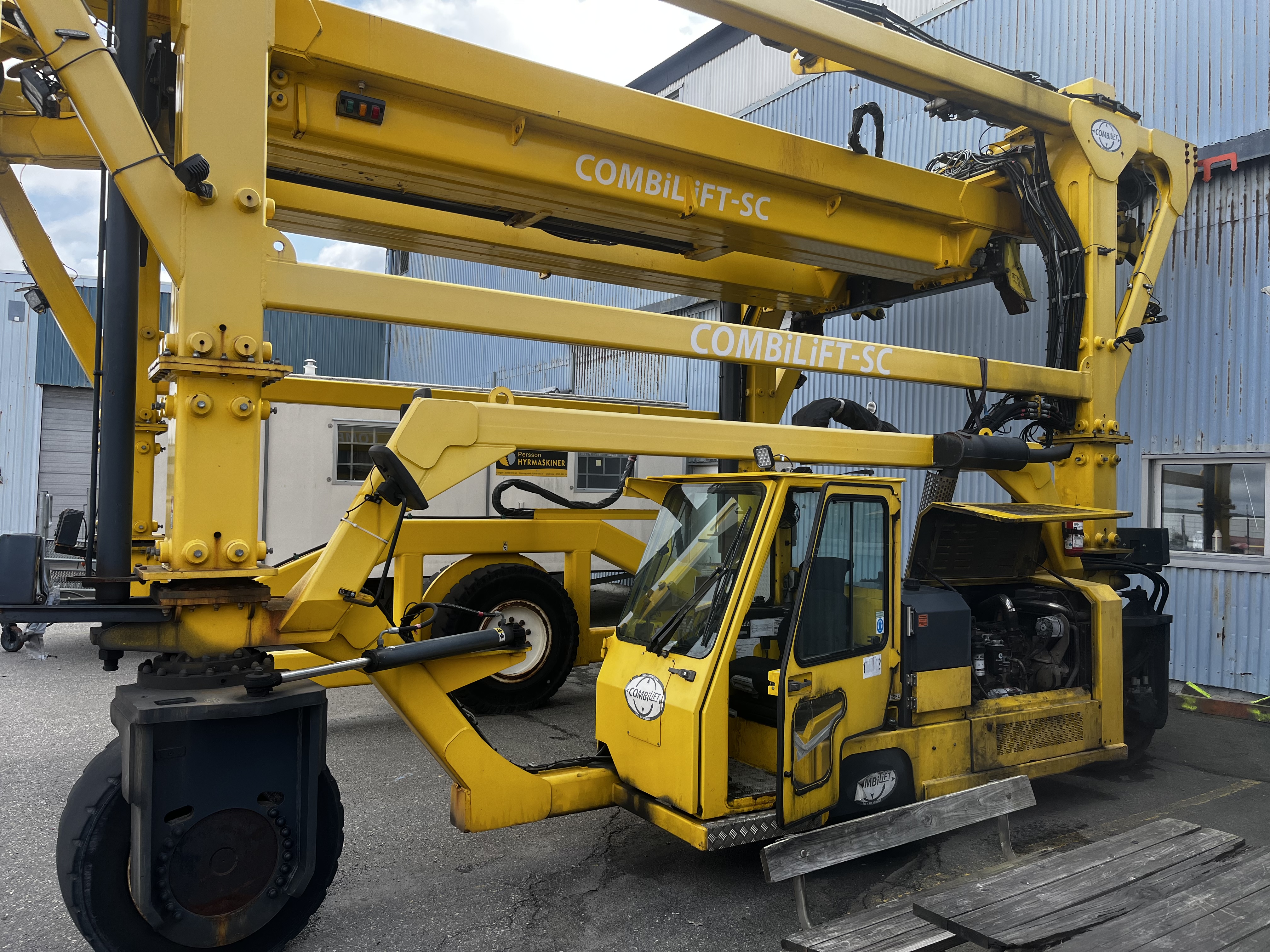 Träning med grensletruck kategori: Truck C, C5